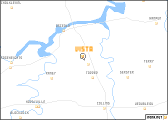 map of Vista