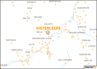 map of Viste Alegre