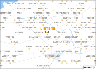 map of Vistena