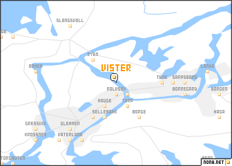 map of Vister
