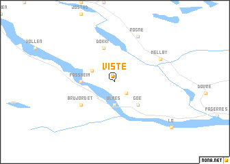 map of Viste