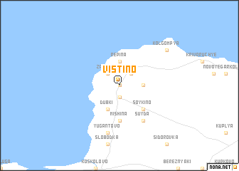 map of Vistino