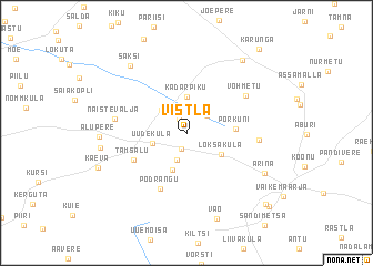 map of Vistla