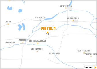 map of Vistula