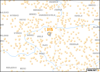 map of Vis