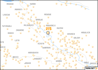 map of Viš