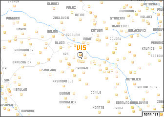 map of Vis