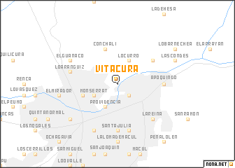 map of Vitacura