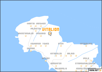 map of Vitálion