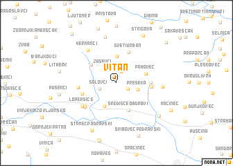 map of Vitan