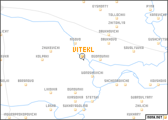 map of Viteklʼ