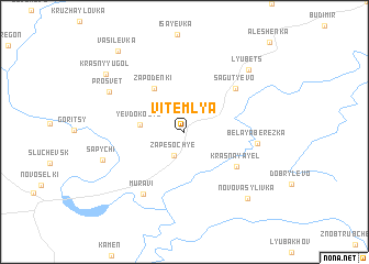 map of Vitemlya