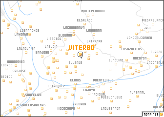 map of Viterbo