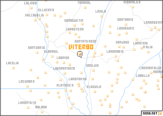 map of Viterbo