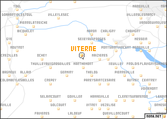 map of Viterne