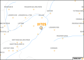 map of Vites