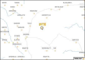 map of Vité