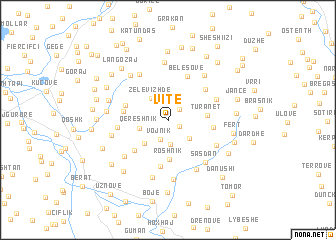 map of Vitë