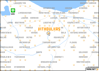 map of Vithoúlkas