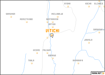 map of Vitichi