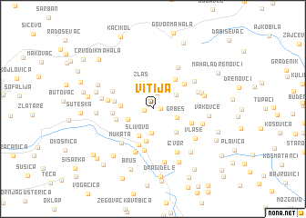 map of Vitija