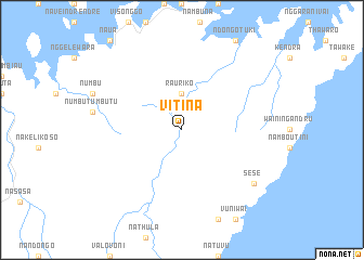 map of Vitina