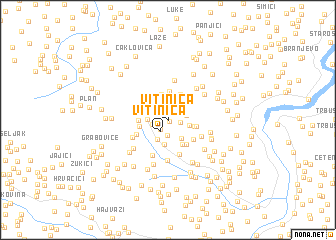 map of Vitinica