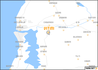 map of Vitiņi