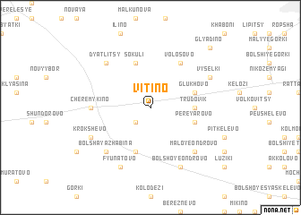 map of Vitino