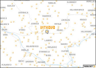 map of Vitkovo