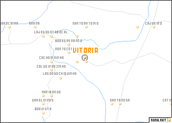 map of Vitória