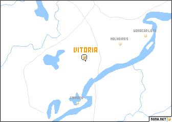 map of Vitória