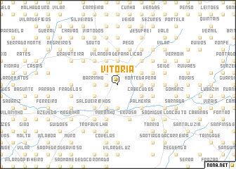 map of Vitória