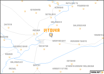 map of Vitovka