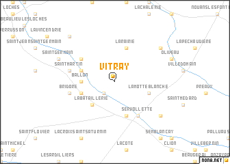 map of Vitray
