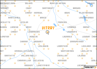 map of Vitray