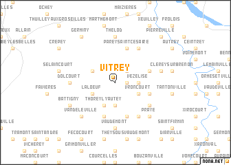 map of Vitrey