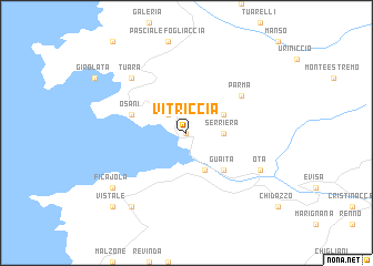 map of Vitriccia