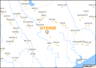 map of Vitrinho