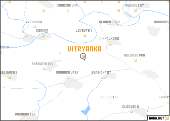 map of Vitryanka