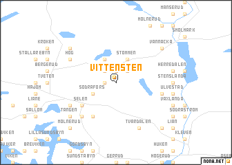 map of Vittensten