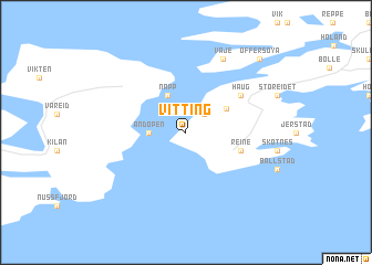 map of Vitting