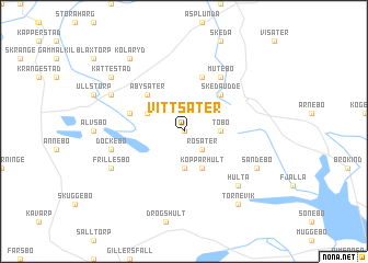 map of Vittsäter