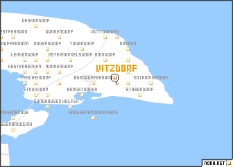 map of Vitzdorf