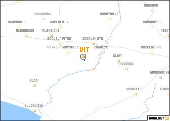 map of Vitʼ