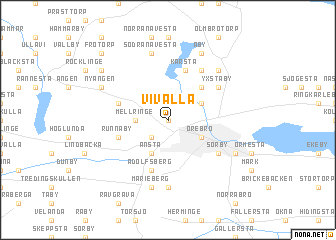 map of Vivalla