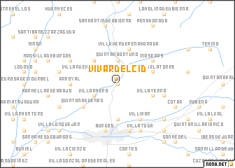 map of Vivar del Cid