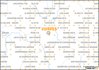 map of Vivares