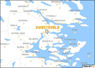 map of Vivastemåla