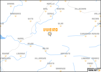 map of Viveiró